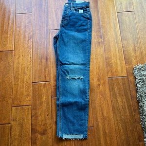 NWT Old Navy Extra High-Rise Sky-Hi Straight Ankle size 0